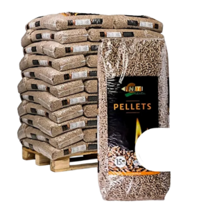 HIT Holzpellets 6mm – 720 kg Palette (48 x 15 kg Säcke)