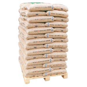 REZULT Premium Holzpellets ENplus A1 & FSC – 1050 kg Palette (70 x 15 kg Säcke)