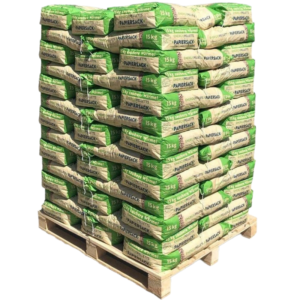 EPH Holzpellets im Papiersack ENplus A1 – 975 kg Palette (65 x 15 kg Säcke, Plastikfrei)
