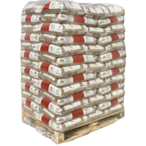 Flambriks Holzpellets 6mm ENplus A1 – 975 kg Palette (65 x 15 kg Säcke)